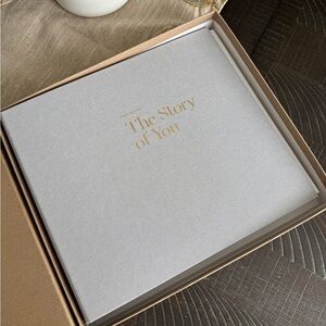 Artifact Uprising Pottery Barn Kids Baby Book NEW “The Story of You”